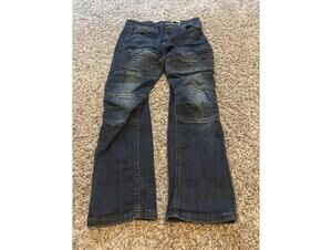 Ring of Fire Boys Slim Denim Jeans Size 18 Slim Blue Distressed